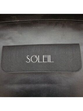 Soleil Hair Tools Heat Case Black Heat Resistant Flat Iron Storage Case Rest